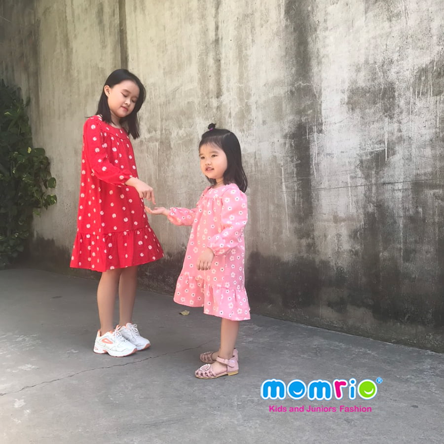 Đầm cho bé gái mùa hè cực đẹp, váy bé gái 1 đến 15 tuổi kiểu dáng Hàn quốc,  thiết kế dây rút eo cực sang chảnh, mềm mịn, thoải mái. | Lazada.vn